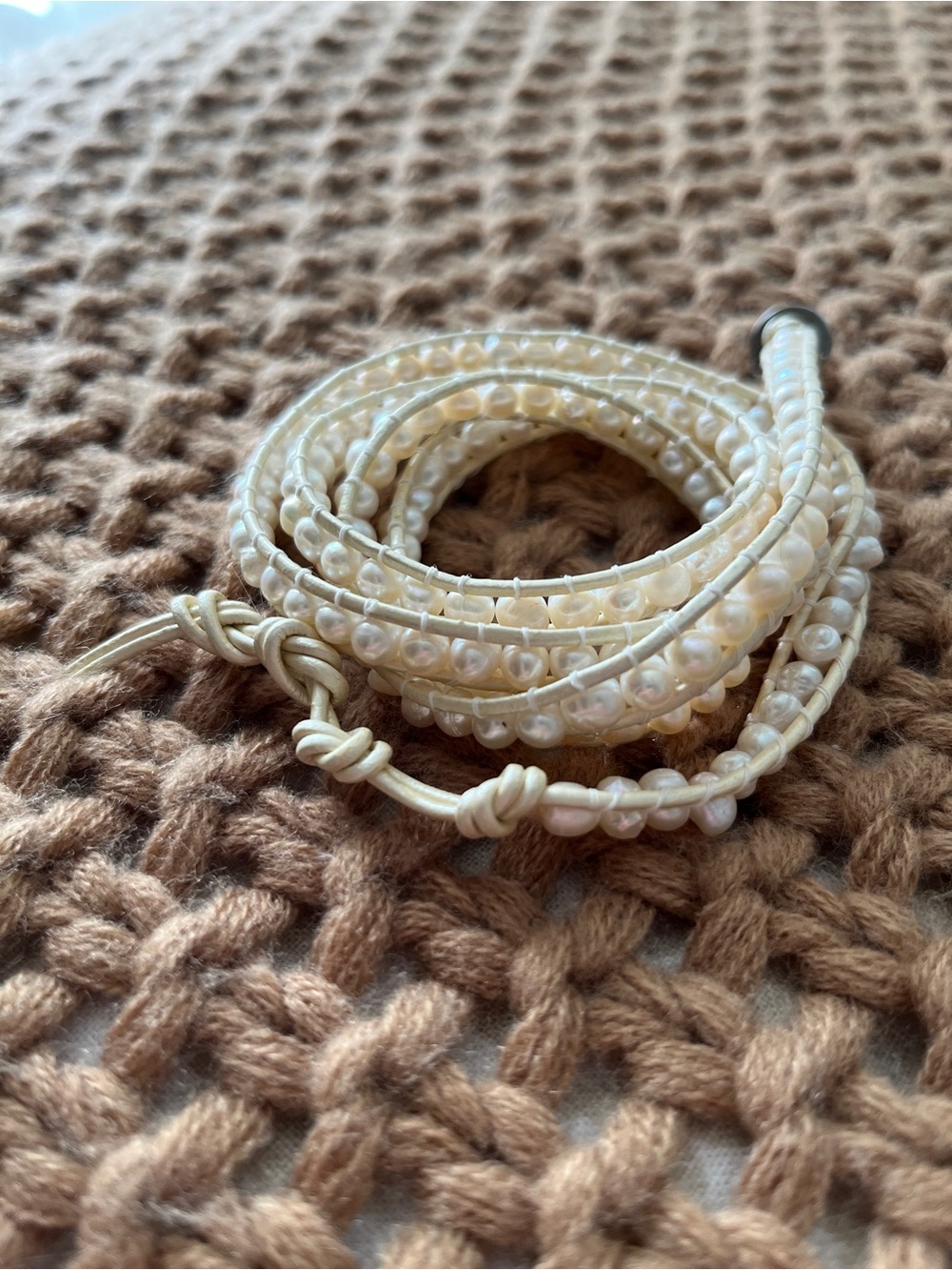 Victoria Emerson Pearl Wrap Bracelet